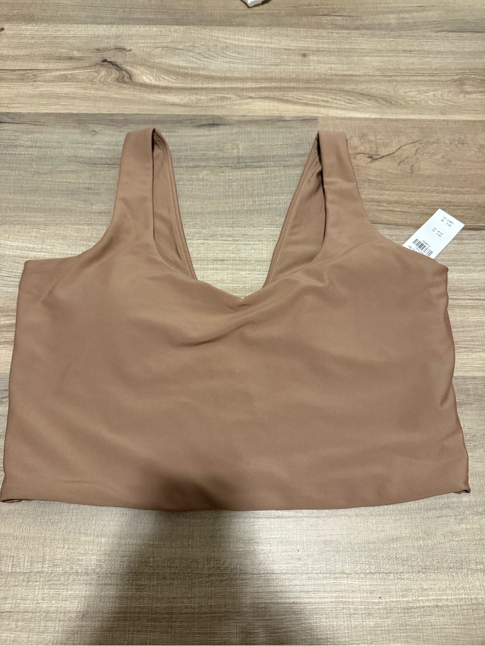 NWT YOB by Abercrombie Sweetheart Neck Crop Athletic Tank Top